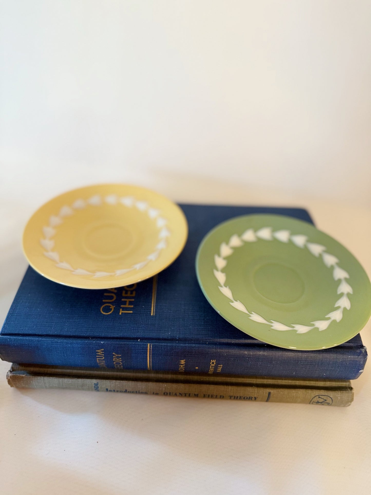 Set of Two Lenox Beltane Demitasse Cups and Saucers