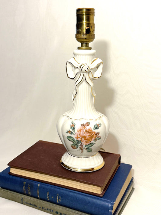 Floral Bow Lamp Base