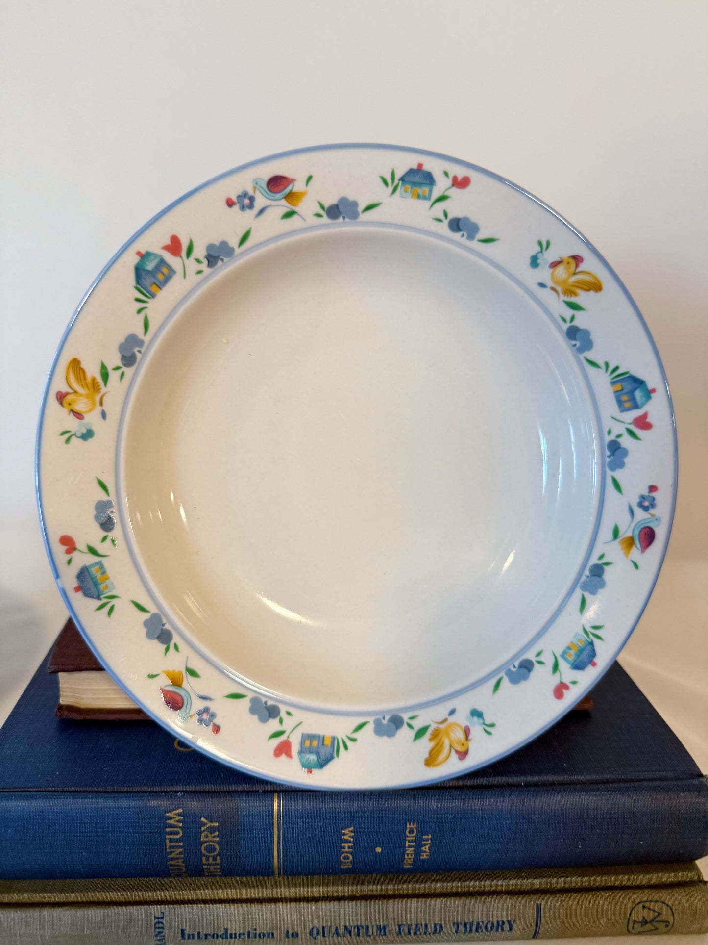 Set of four Barnyard Rim Bowl