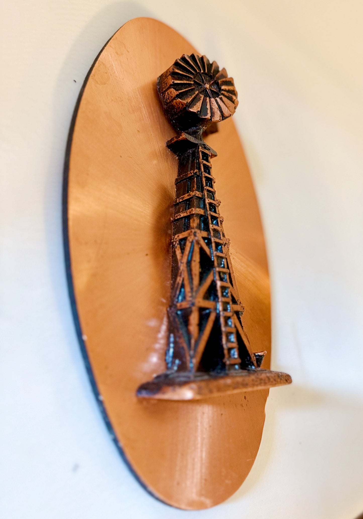 Hanging Copper Windmill by Copperama