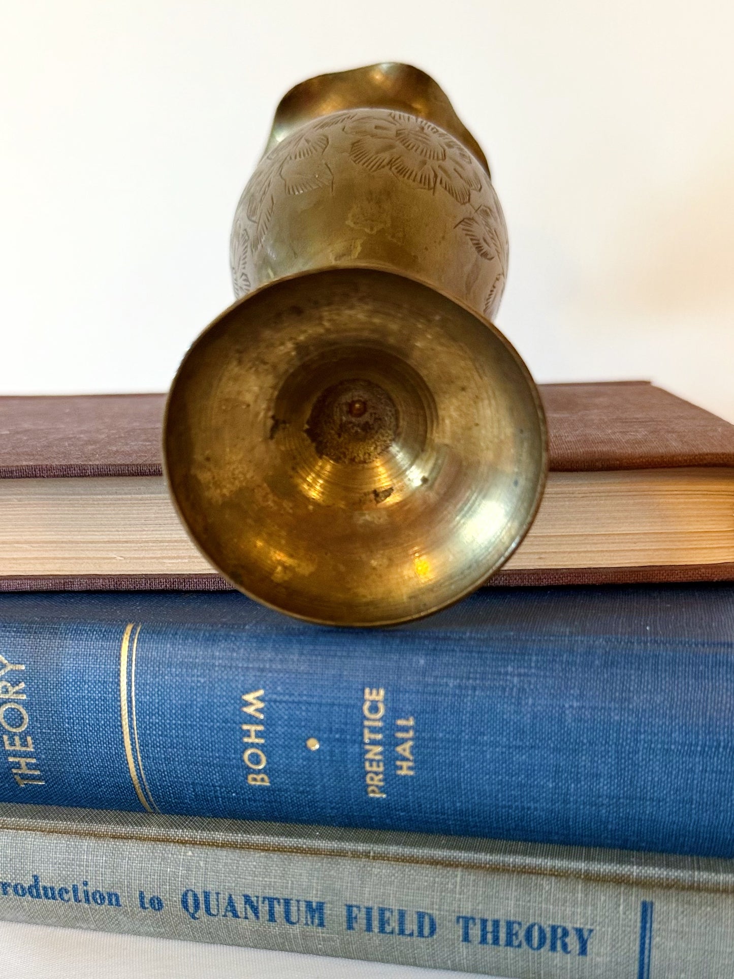 Brass Fluted Vase