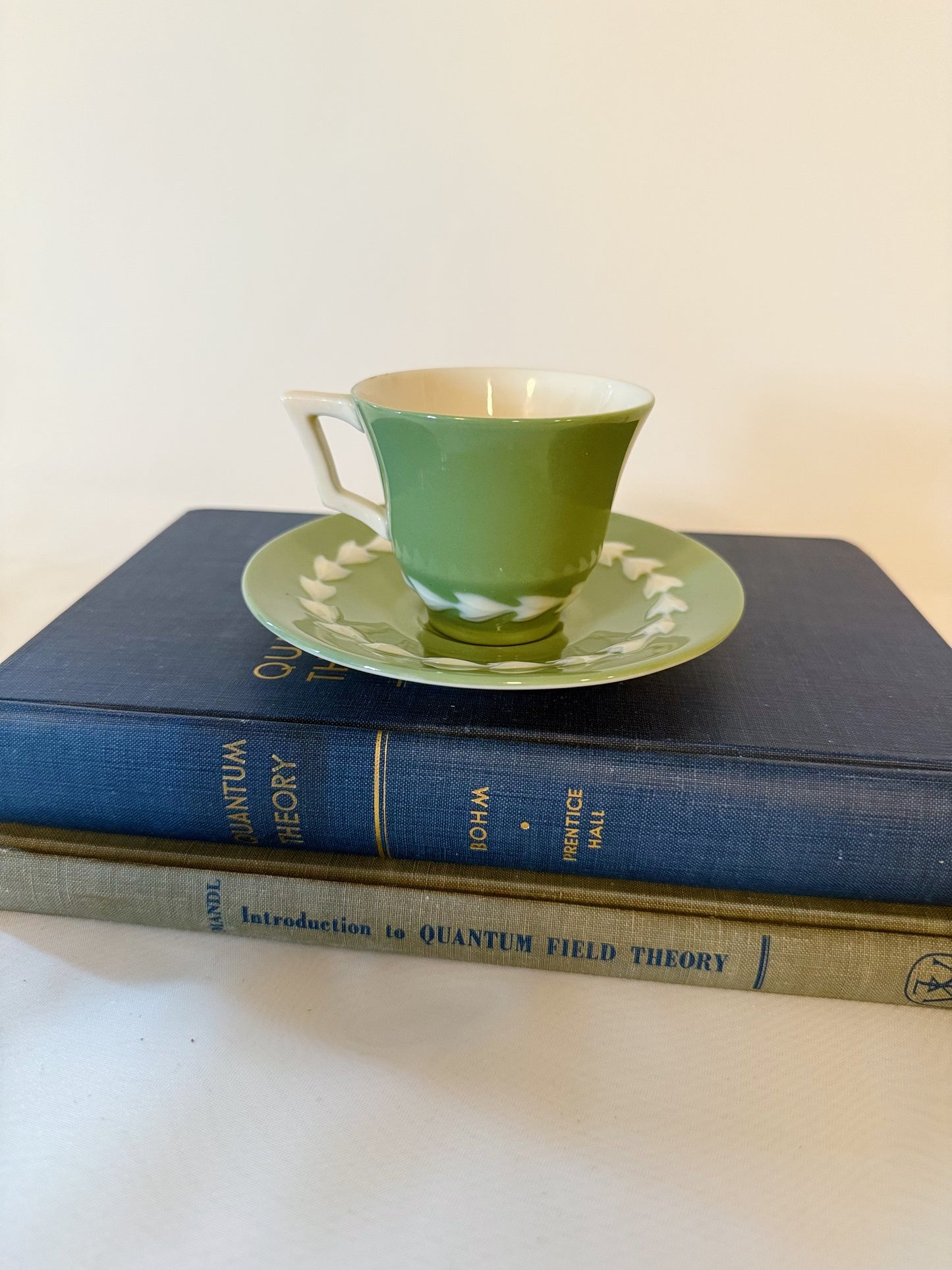 Set of Two Lenox Beltane Demitasse Cups and Saucers