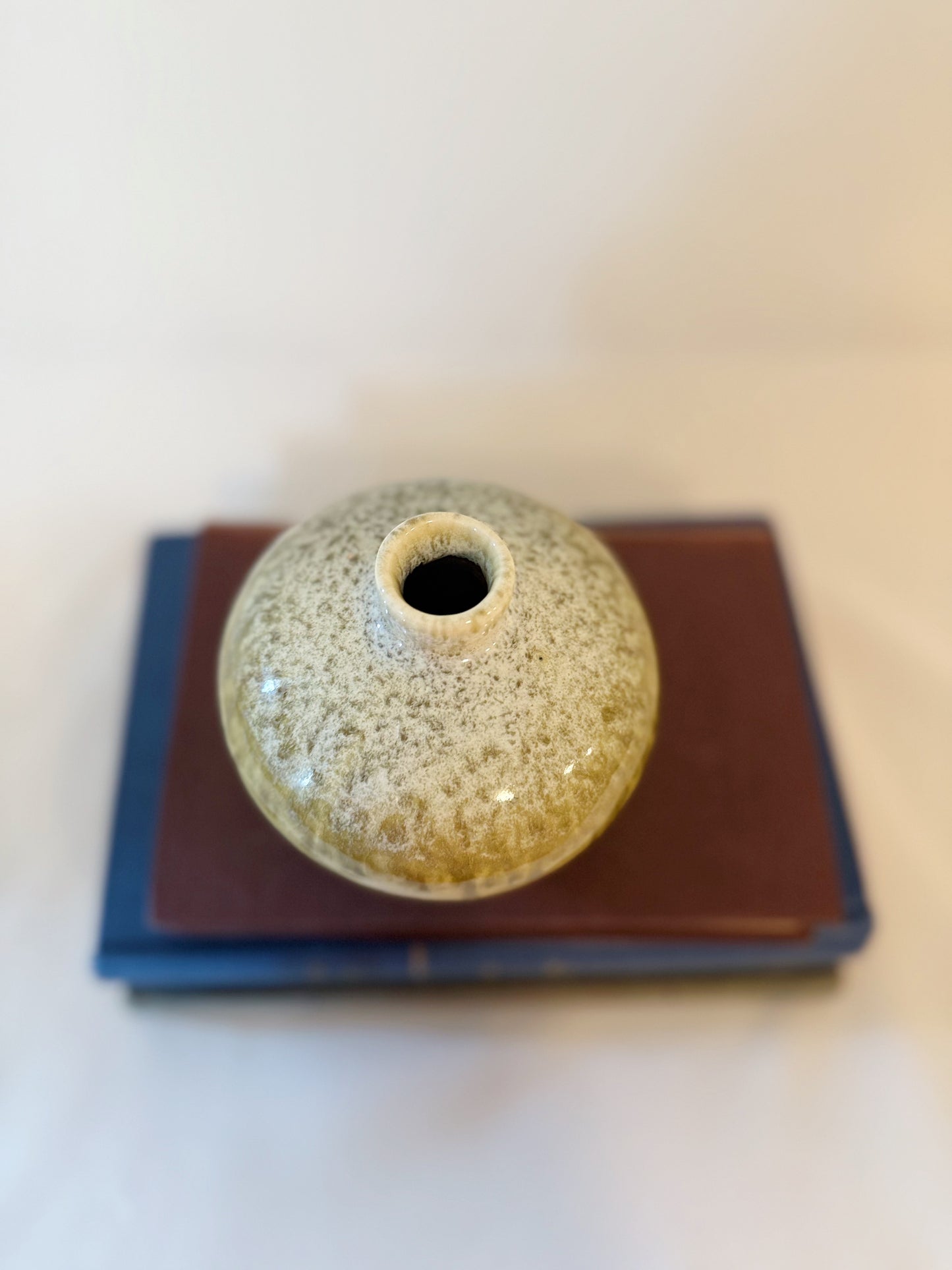 Green Glaze Bud Vase