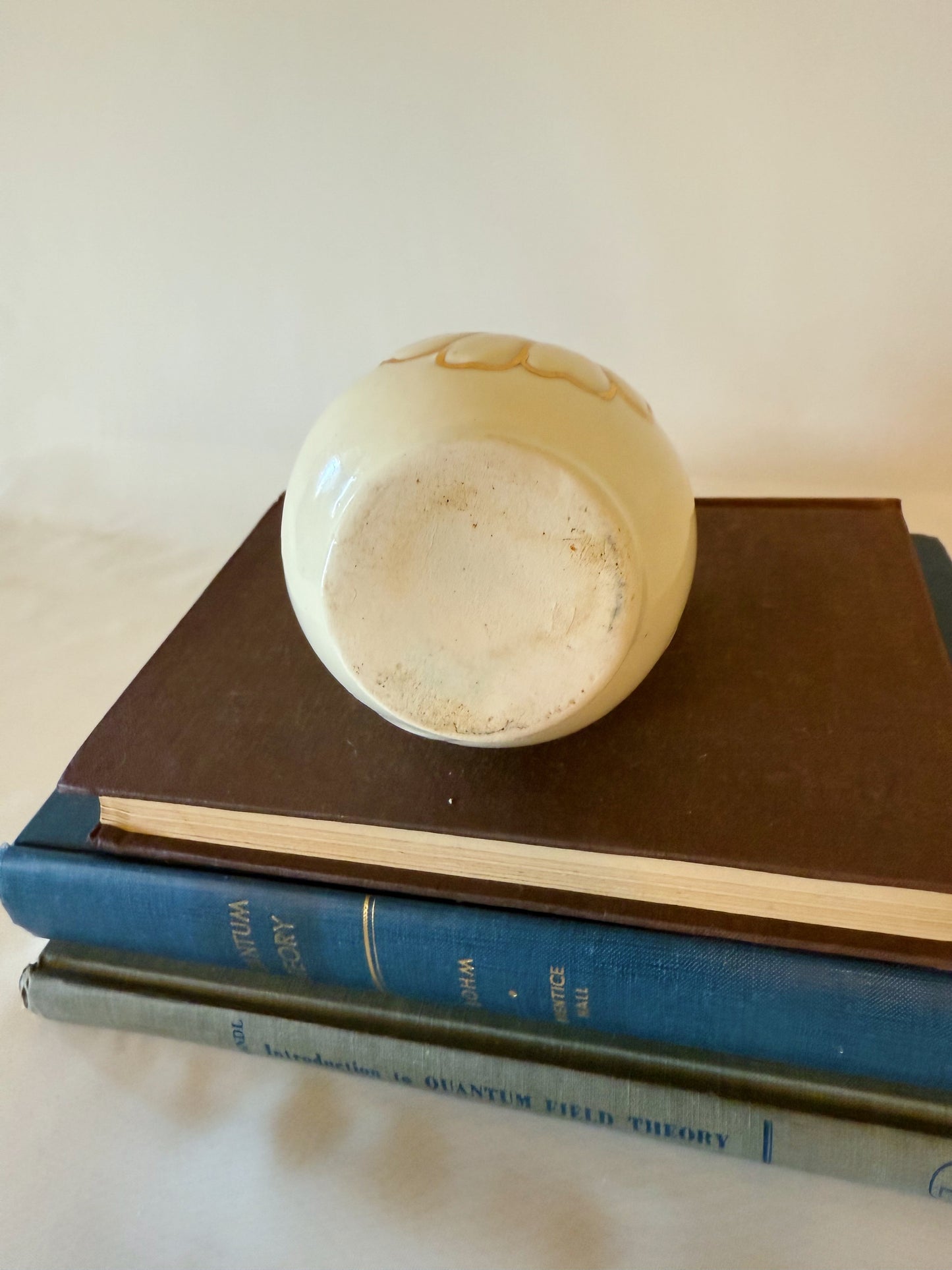 Golden Flower Mini Pitcher Vase