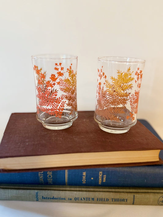 Set of 2 Fern Juice Cups