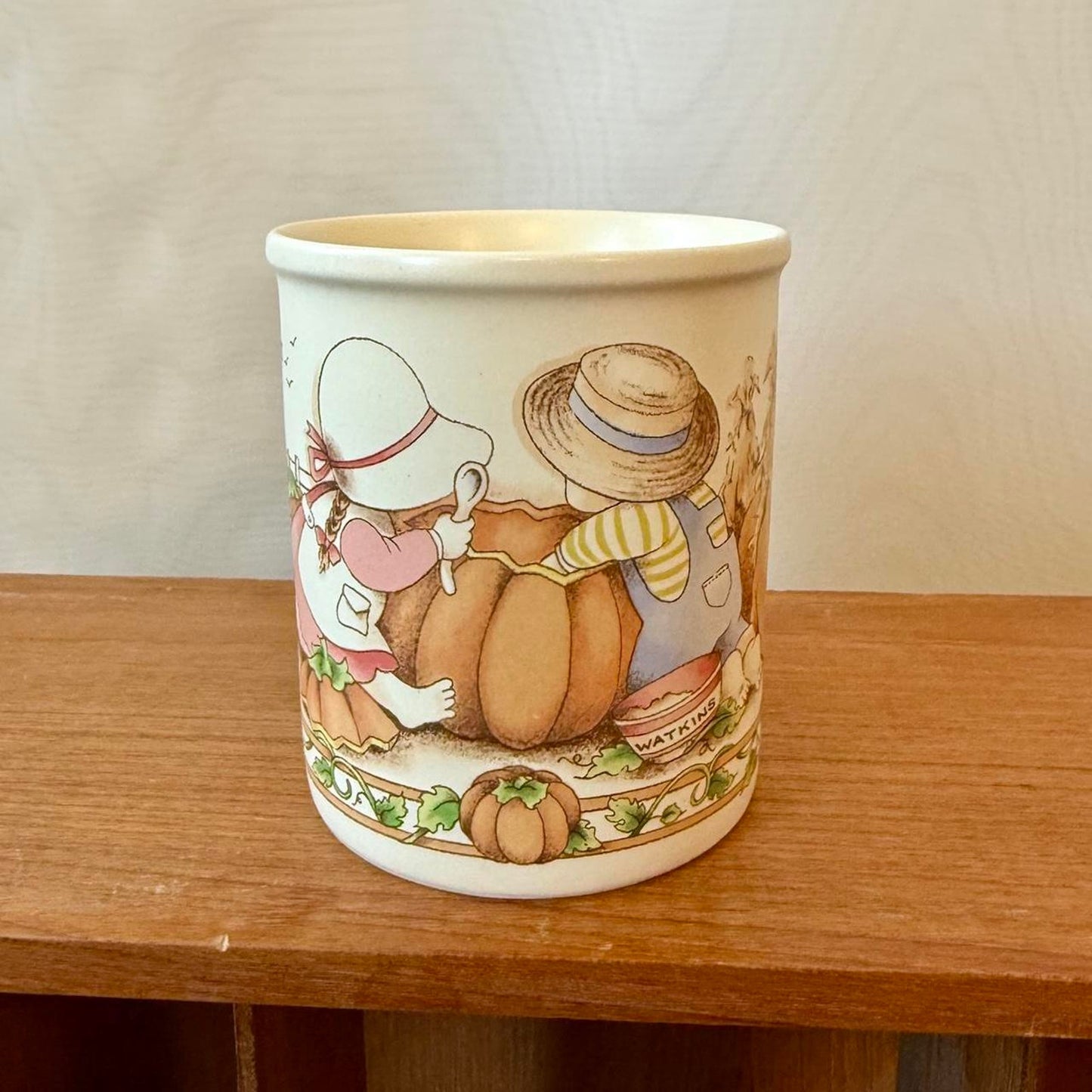 1990s fall harvest halloween mug
