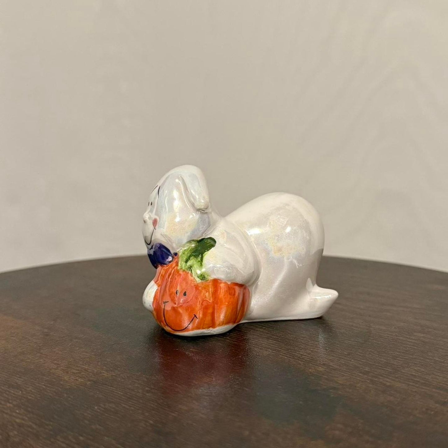 Small ceramic ghost figurine