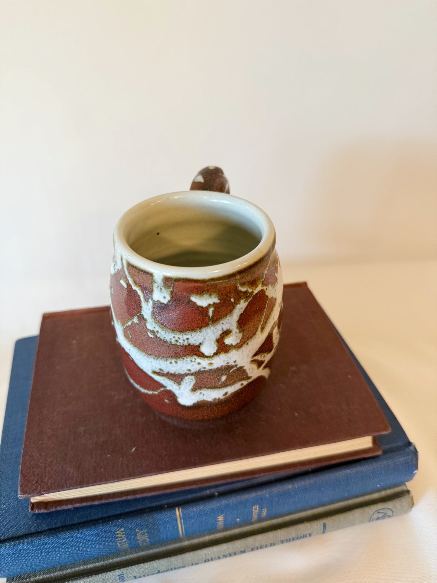 Stoneware Pottery Splatter Mug