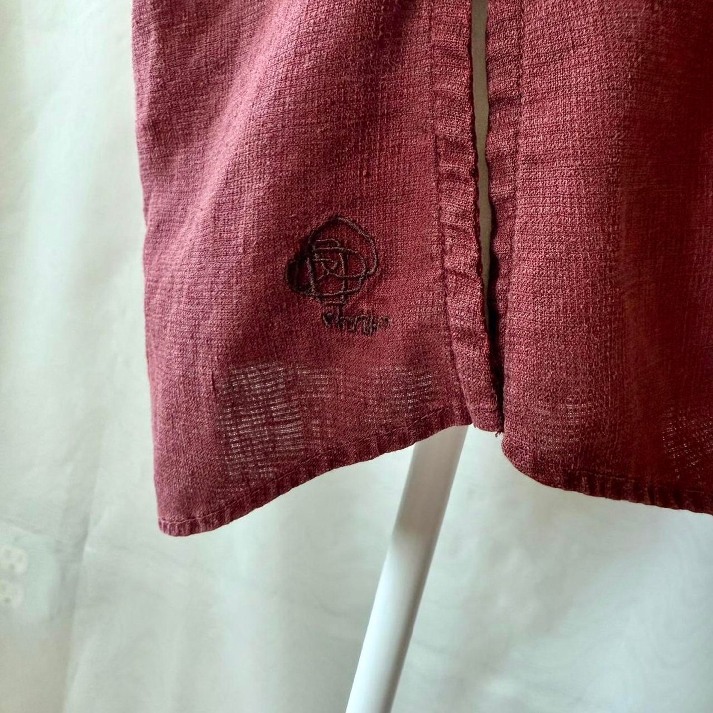 Womens embroidered patagonia button up shirt