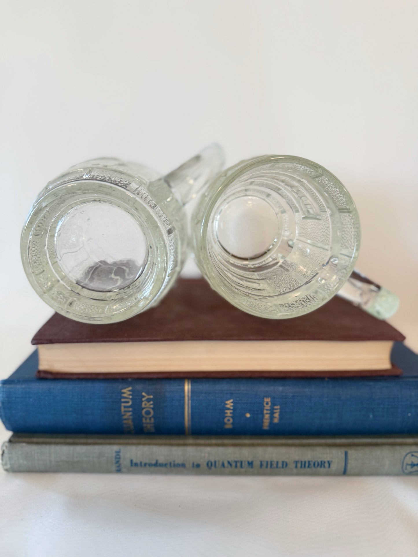Set of Two Dad's Root Beer Barrel-shaped Glass Mugs