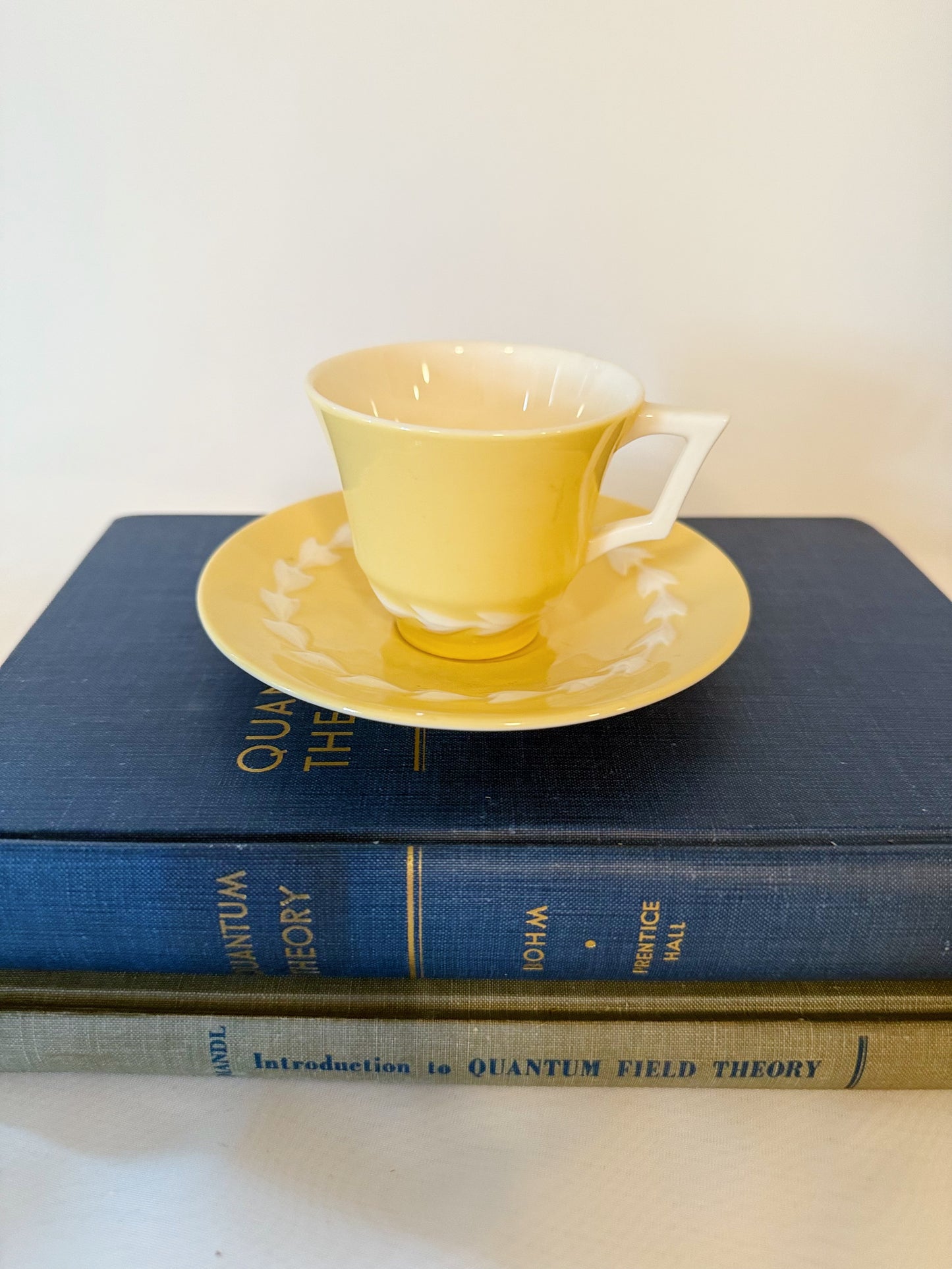 Set of Two Lenox Beltane Demitasse Cups and Saucers