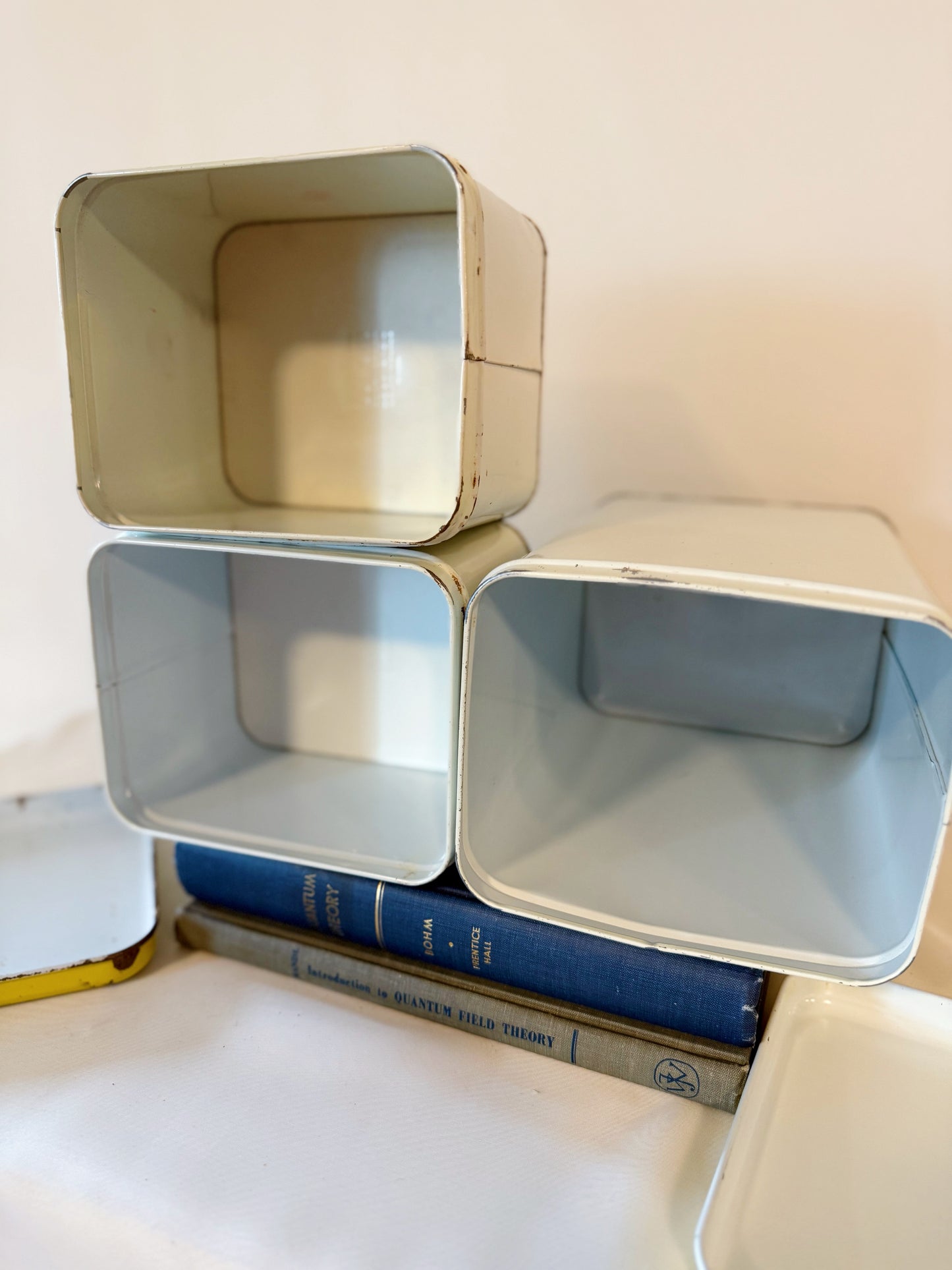 Set of 3 Cheinco Spice of Life Metal Kitchen Canister Set