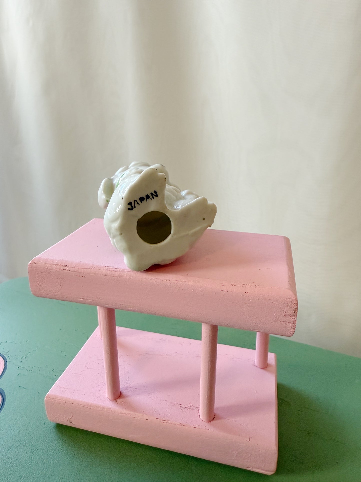 Vintage Ceramic Cute Lamb Japanese Figurine