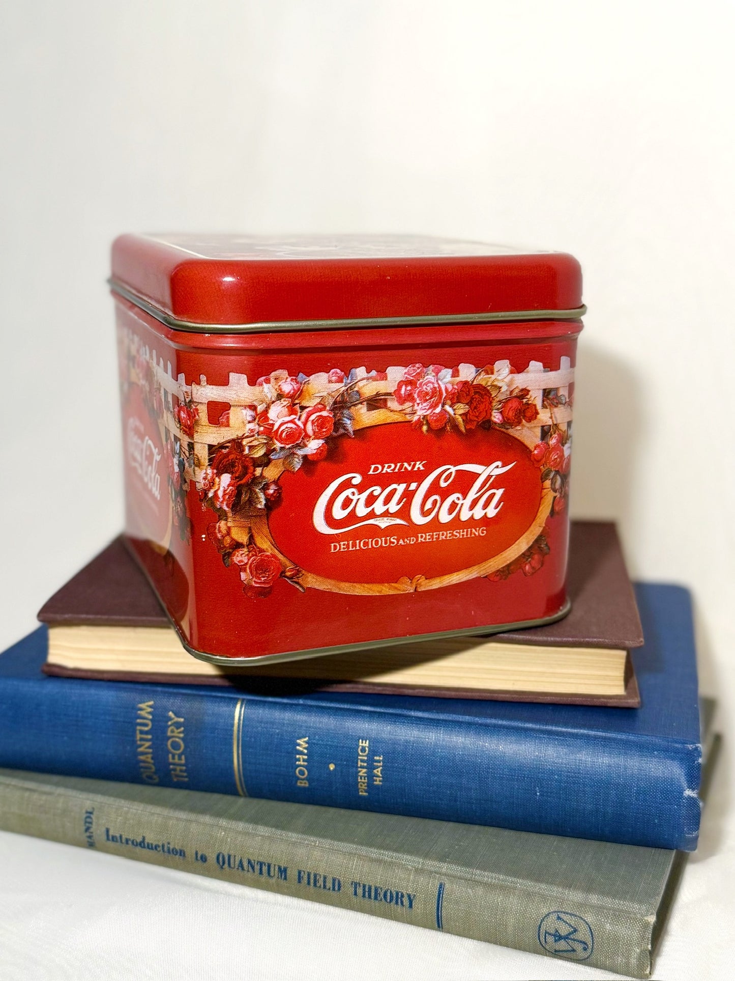 Rose Coca-Cola Tin
