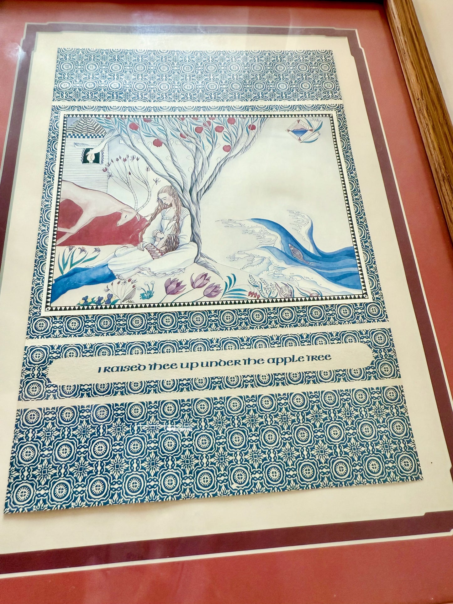 I Raised Thee Up Under The Apple Tree Framed Artwork