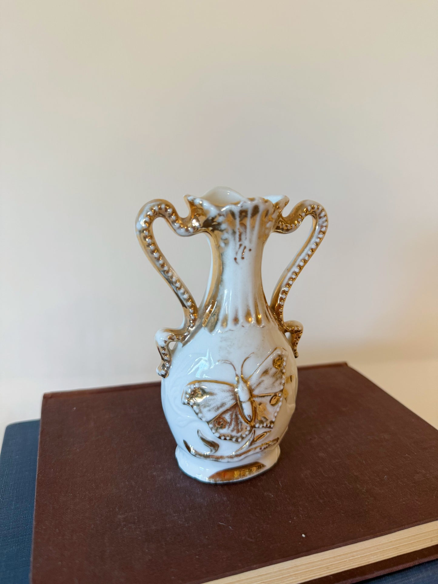 Mini Gold Butterfly Vase