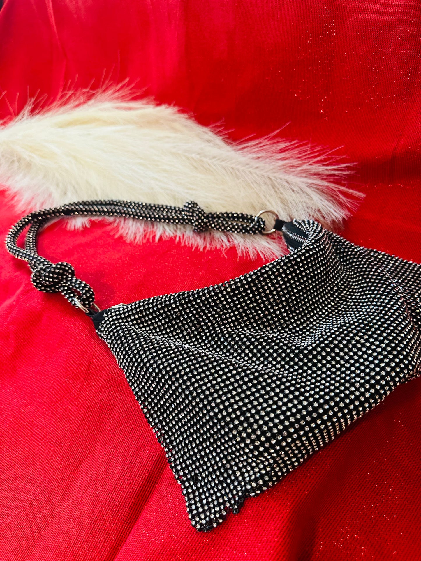 Black Sparkle Handbag