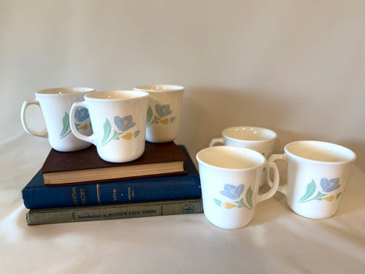 Set of 6 Corningware Friendship Coffee Mugs