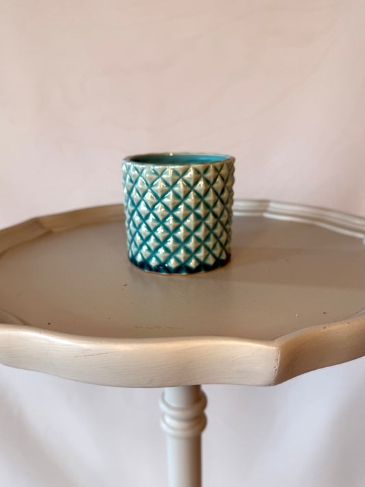 Extra Small Blue Pot