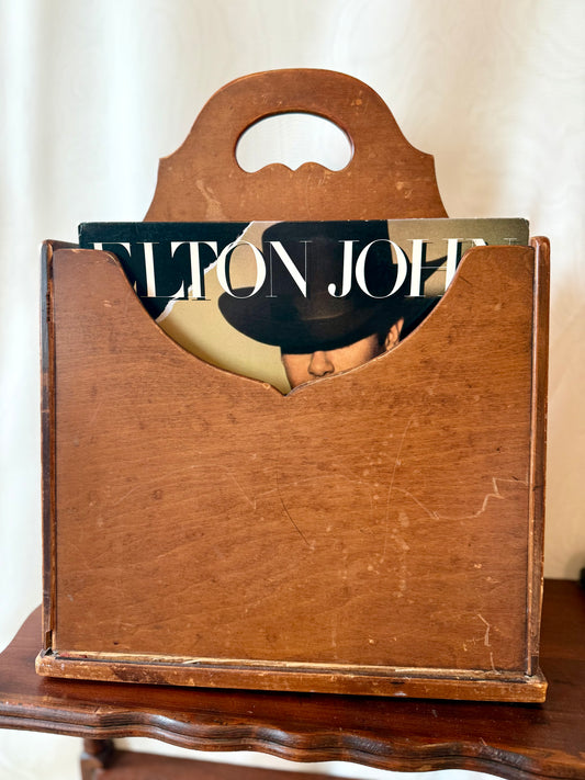 Conant-Ball co. Wooden Magazine Rack