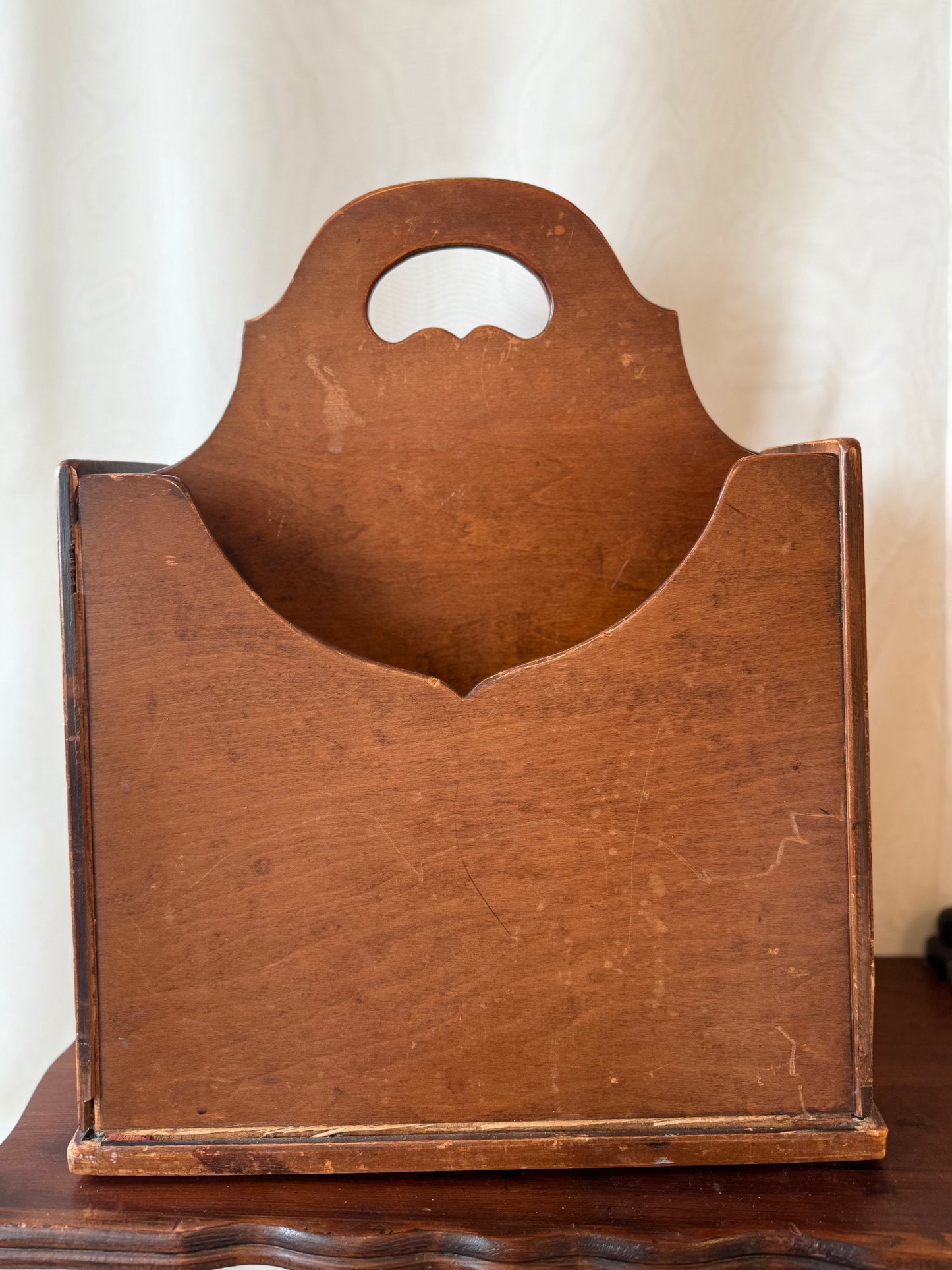 Conant-Ball co. Wooden Magazine Rack