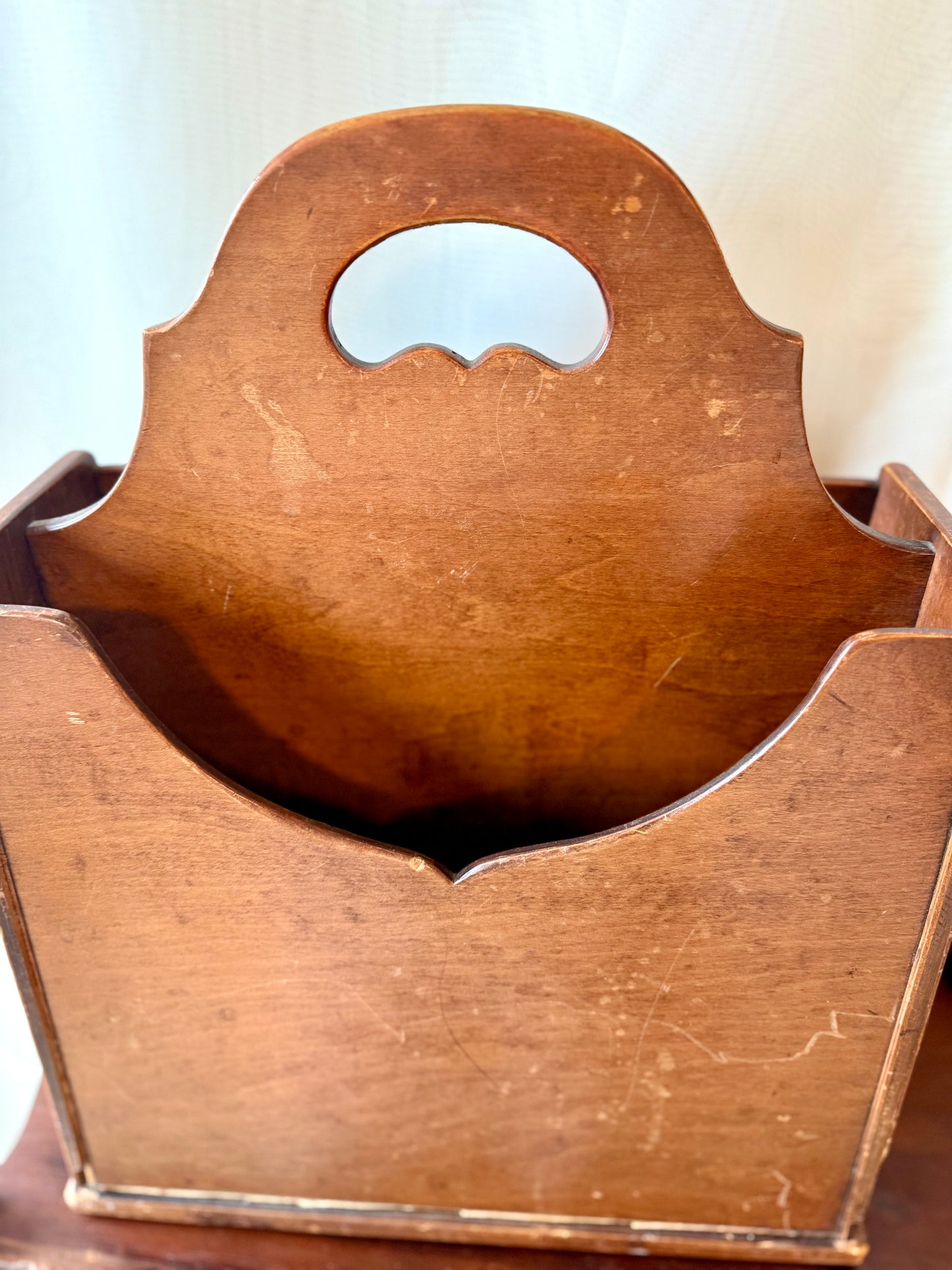 Conant-Ball co. Wooden Magazine Rack