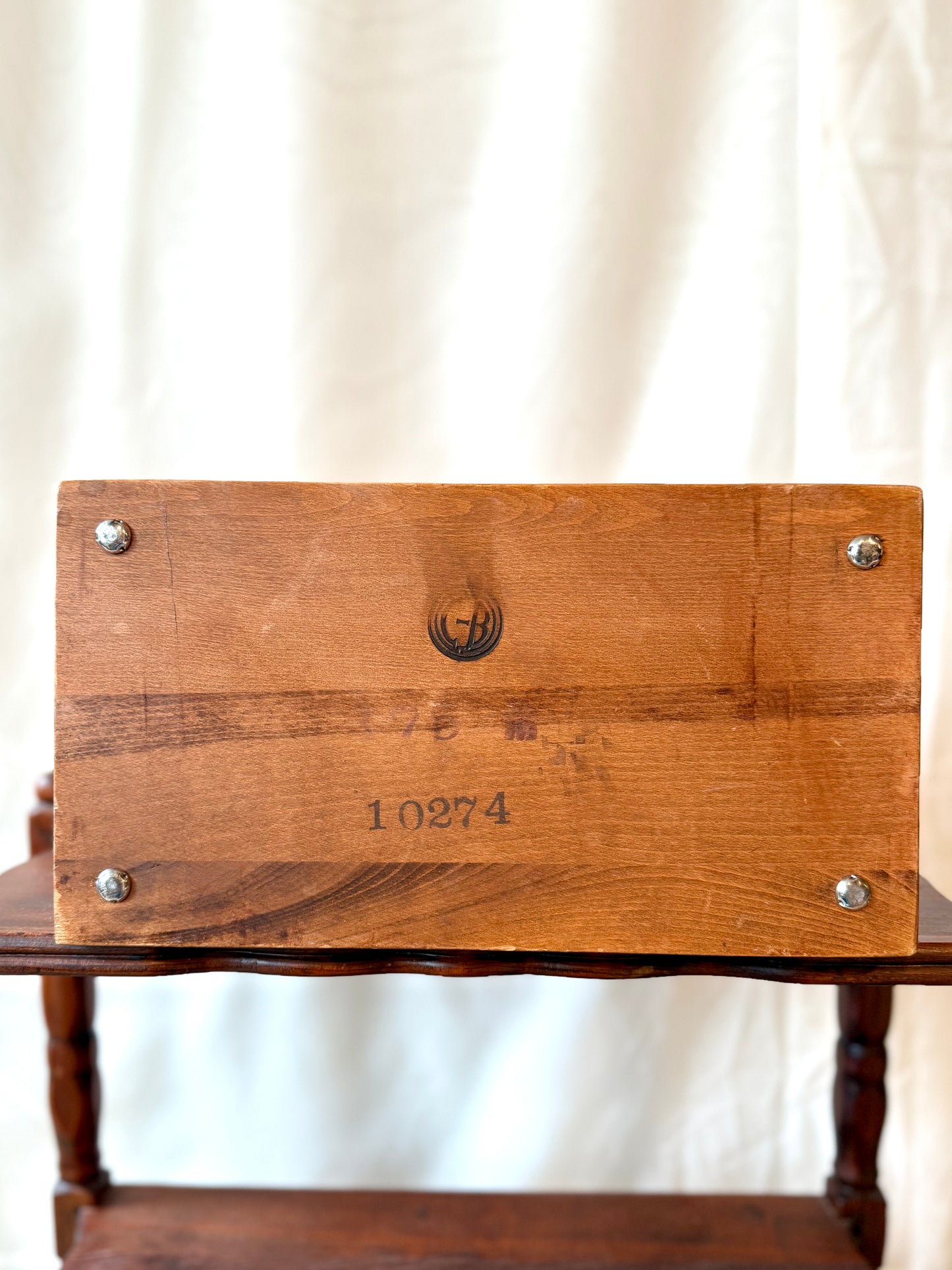 Conant-Ball co. Wooden Magazine Rack