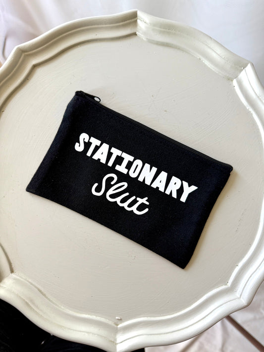 Stationary Slut Pencil Pouch