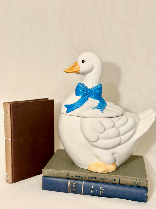 1984 Goose Cookie Jar
