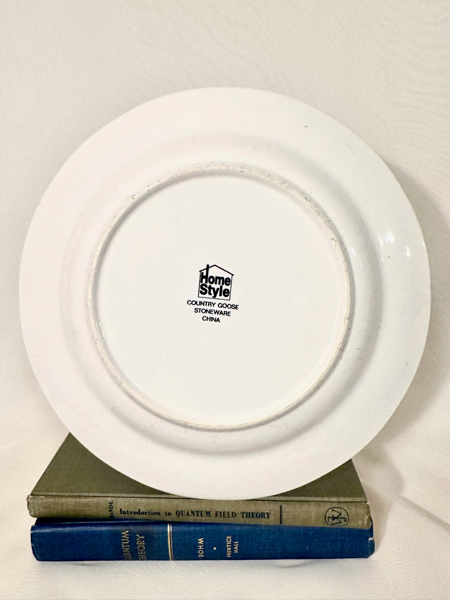 1980's Homestyle Country Goose Dinner Plate