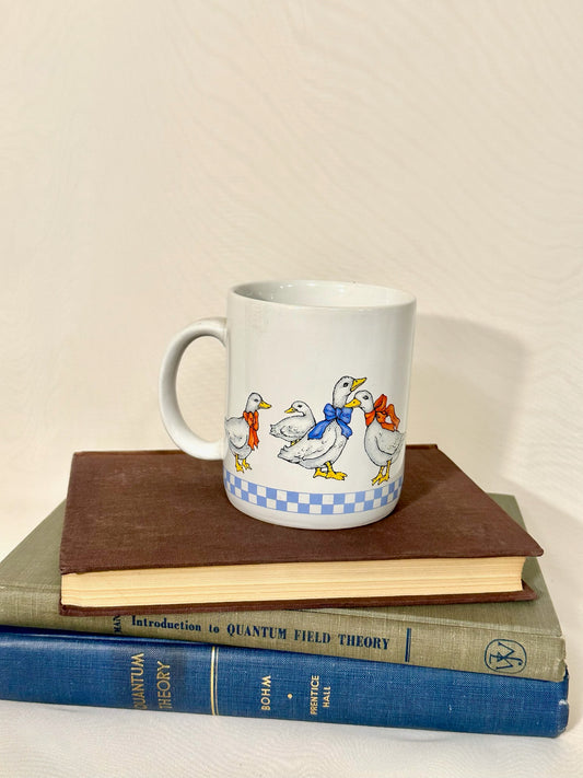 Country Duck with Bows Mug
