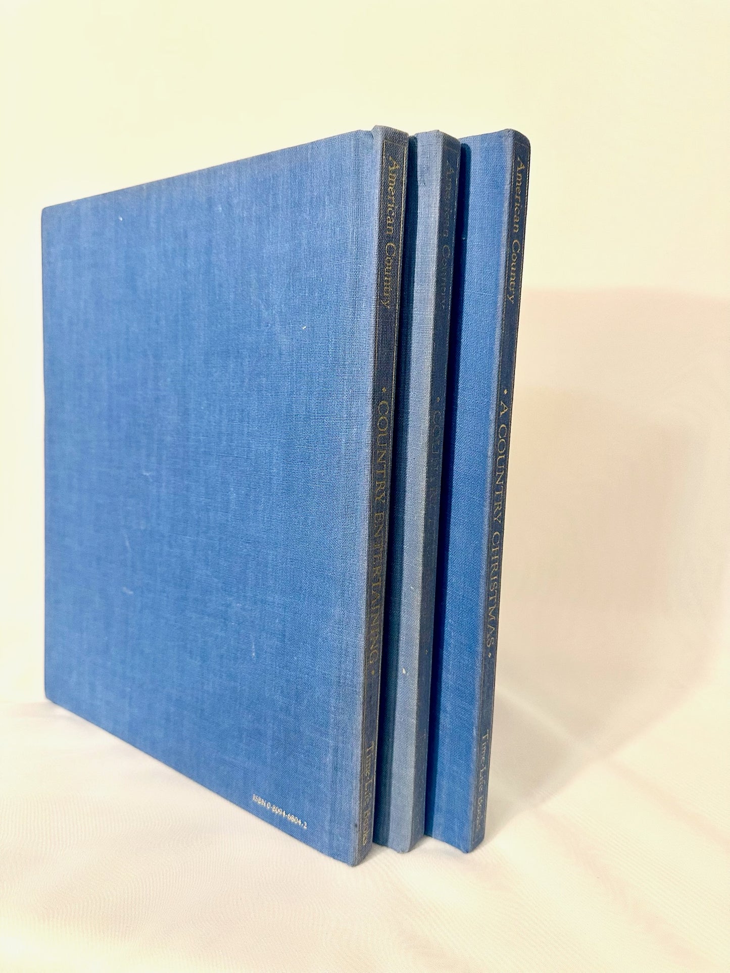 Set of 3 Blue Books | American Country Entertaining Books