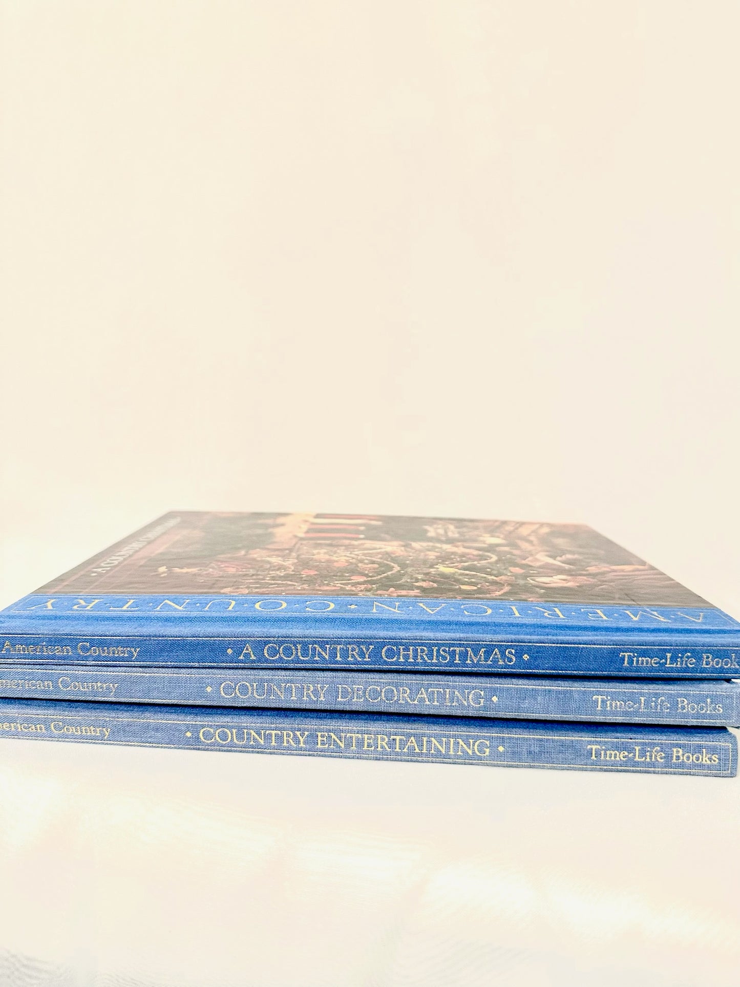 Set of 3 Blue Books | American Country Entertaining Books