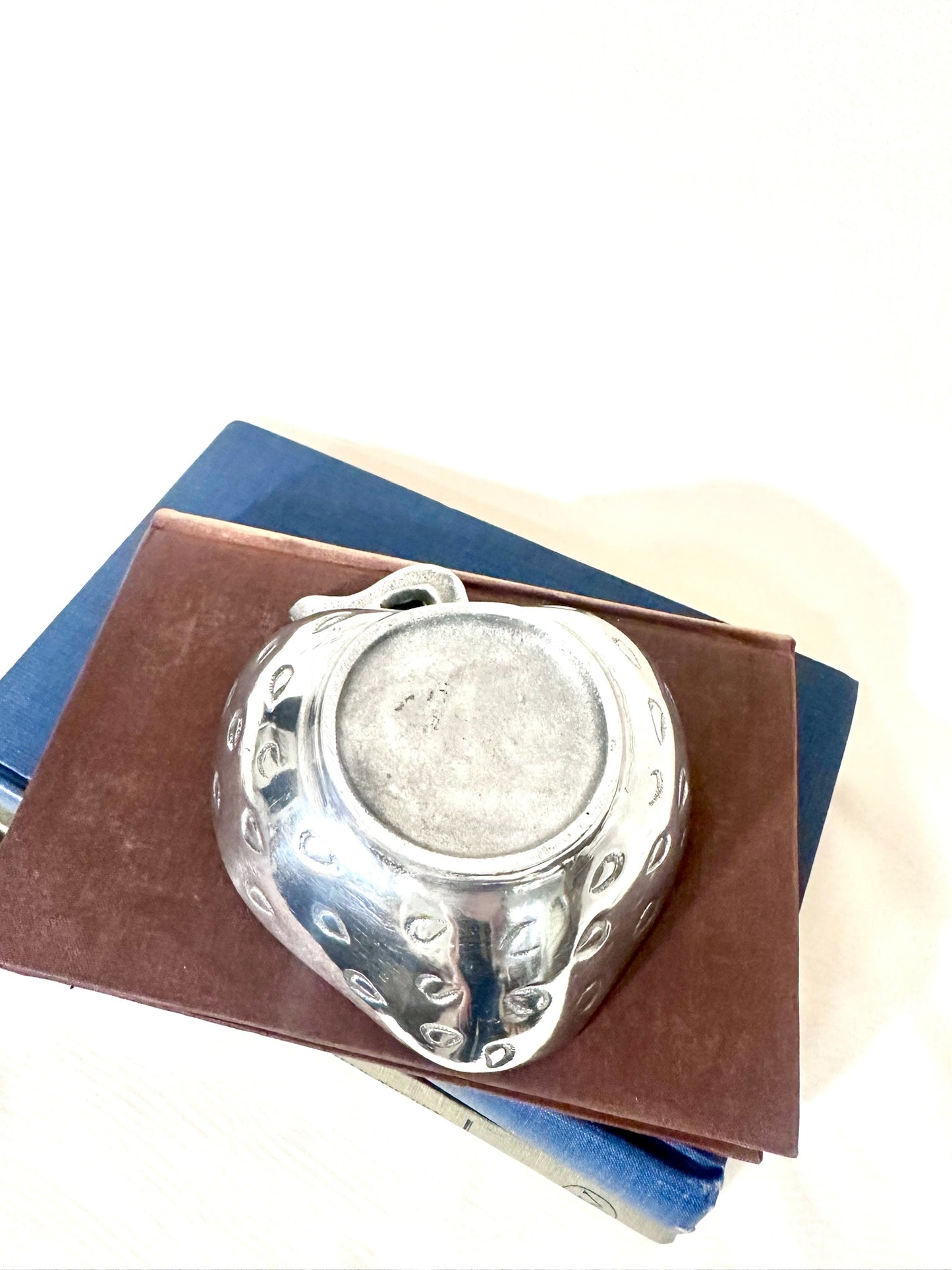 Metal Strawberry Candy Dish