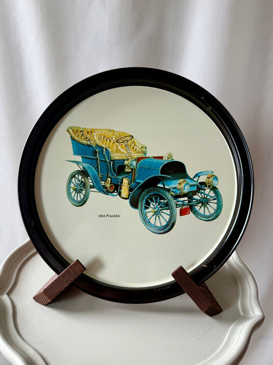 1904 Franklin Metal Serving Tray