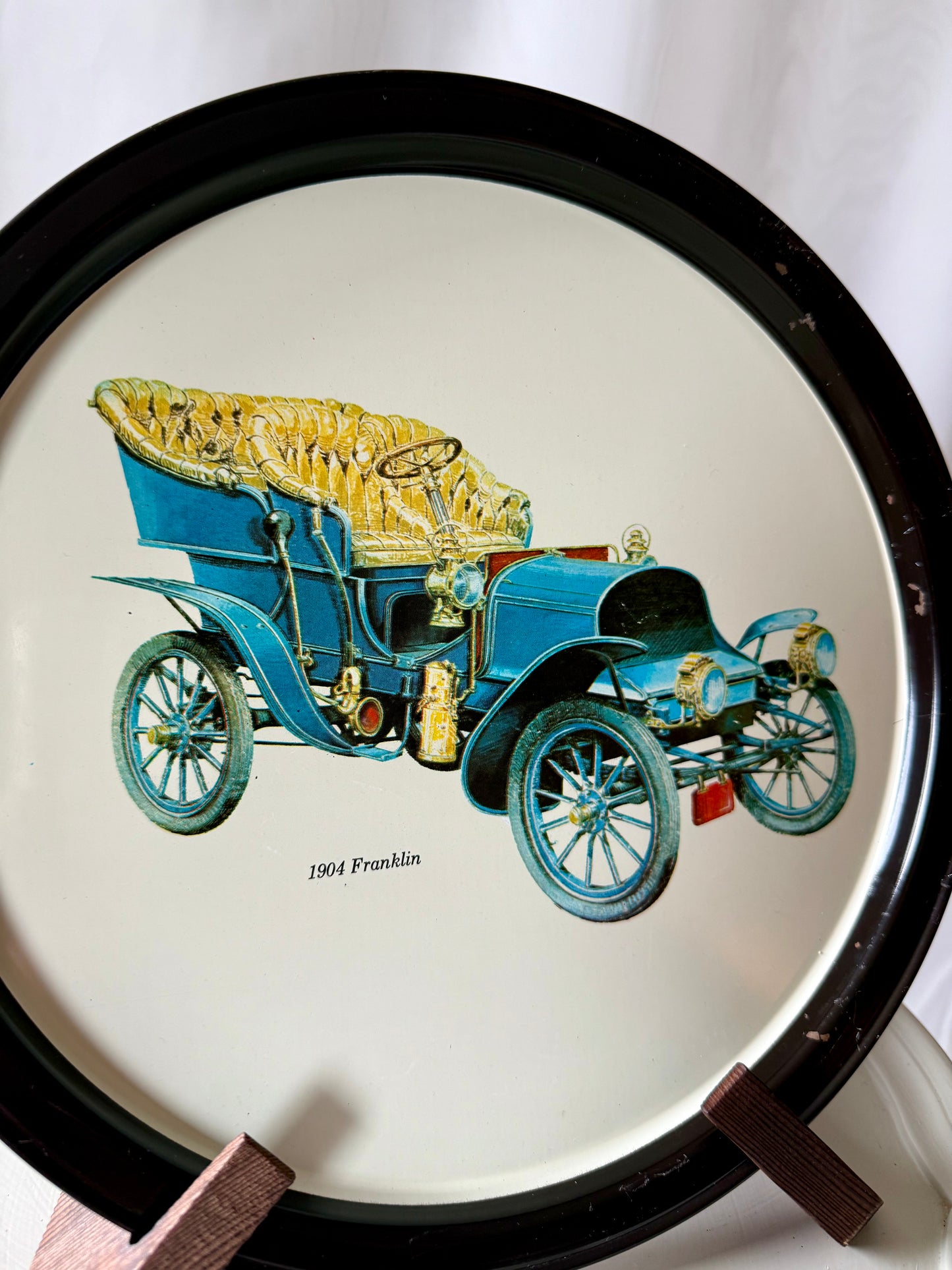 1904 Franklin Metal Serving Tray