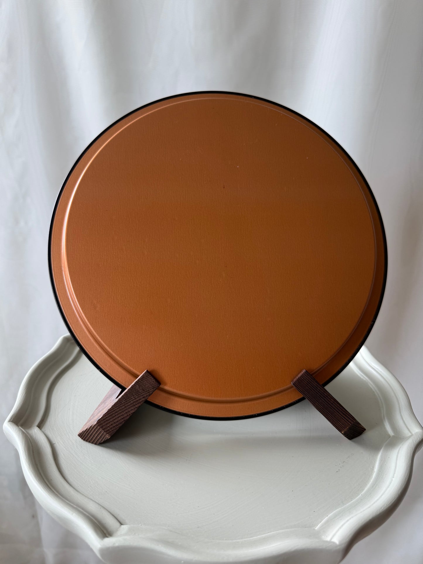 1904 Franklin Metal Serving Tray