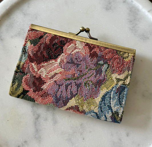 Tapestry Coin Wallet With Card Slots