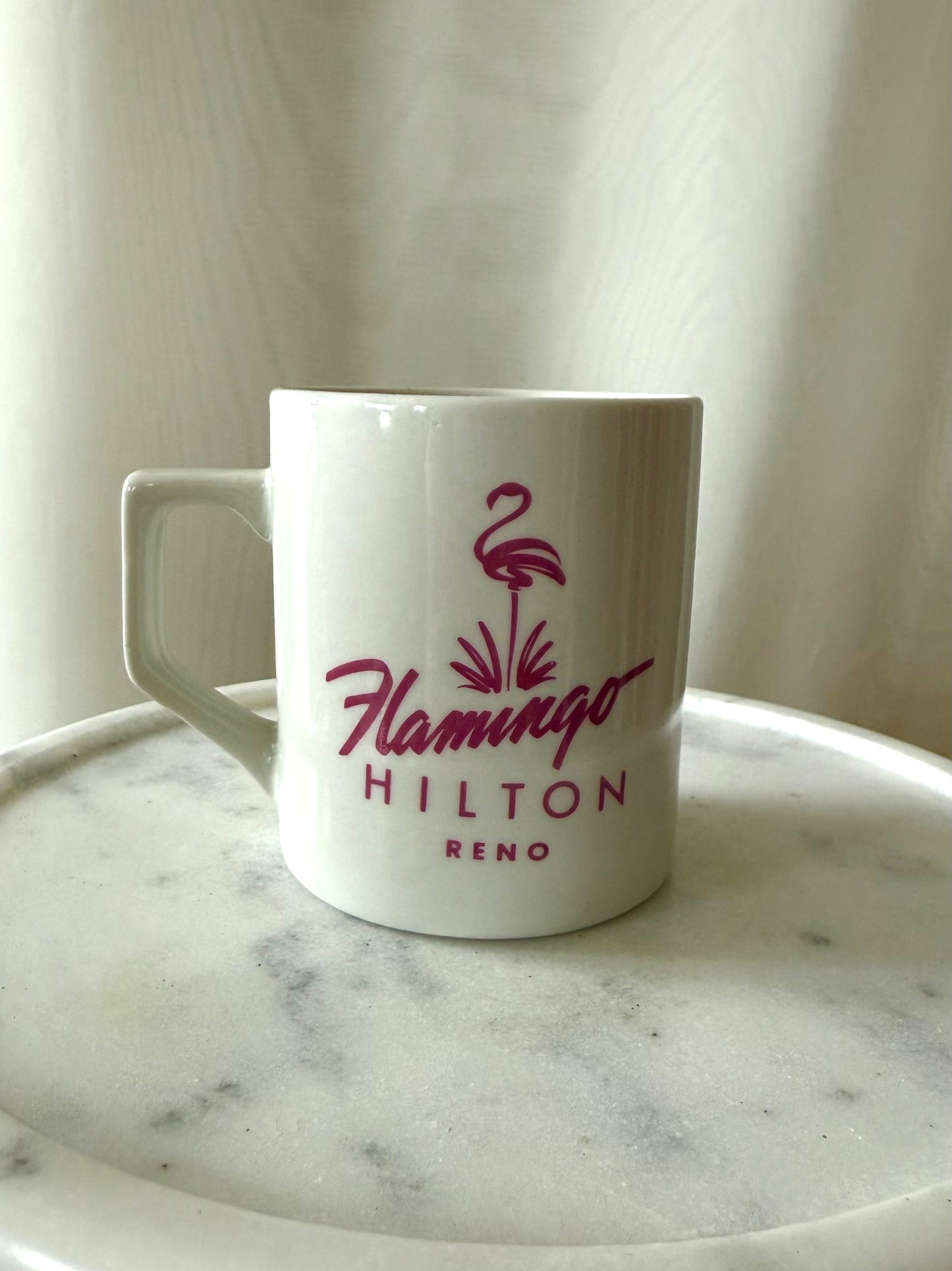 Vintage Reno Flamingo Mug