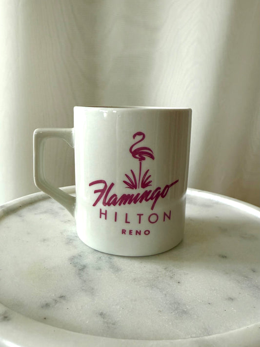 Vintage Reno Flamingo Mug