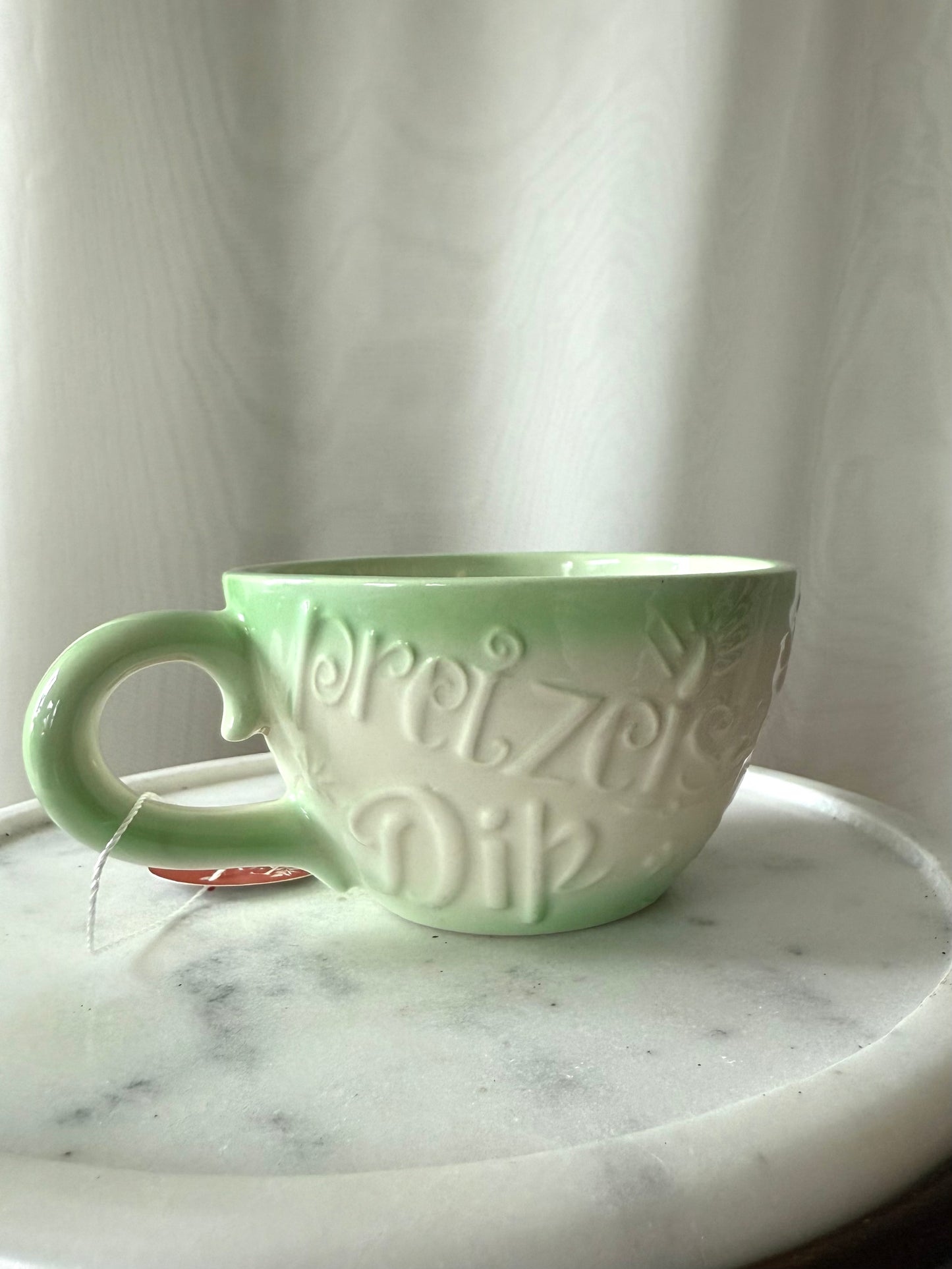 Set of Two Popcorn & Pretzel Mugs