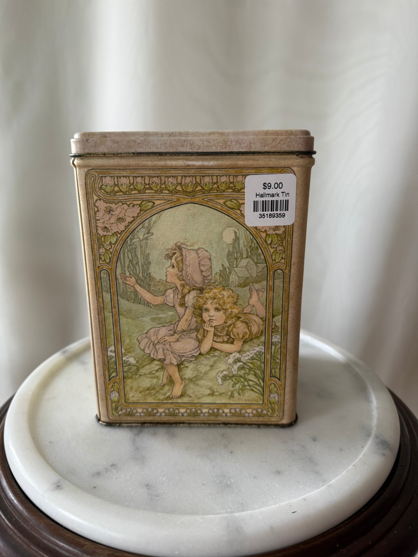 Art Deco Hallmark Collectors Tin