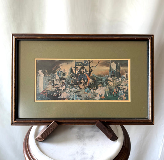 Charles Bragg "Asylum" Matted Print