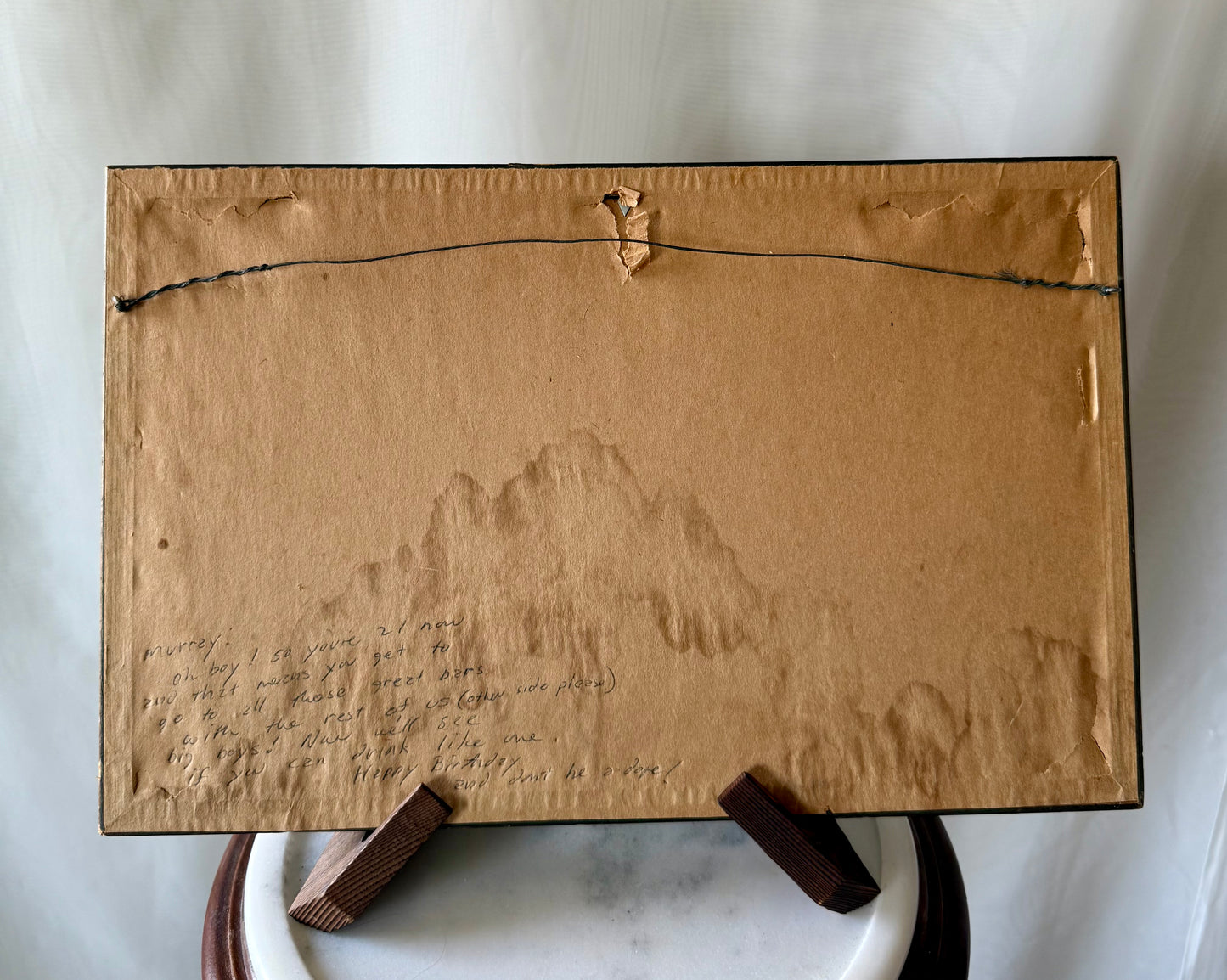 Charles Bragg "Asylum" Matted Print