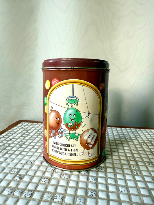 M&Ms 50th Birthday Vintage Collectible Tin