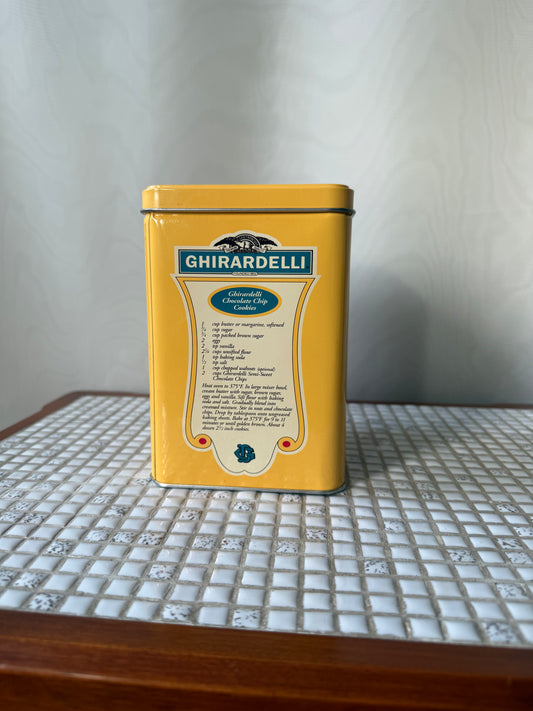 Ghirardelli Collectors Tin 1996