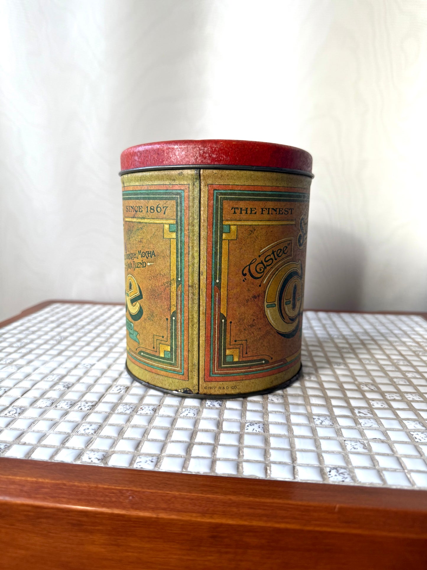 1970's Ballonoff Sunshine Coffee Tin