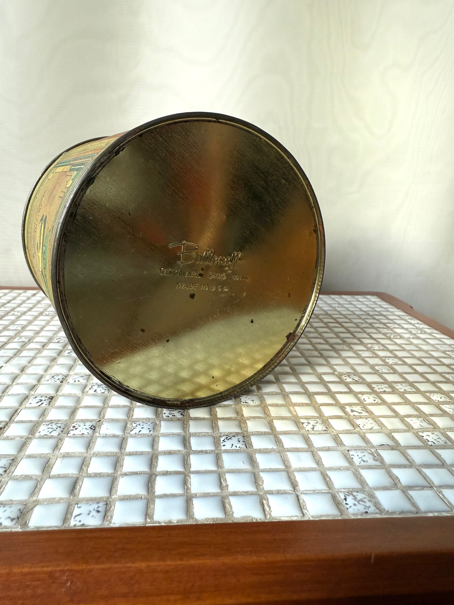 1970's Ballonoff Sunshine Coffee Tin
