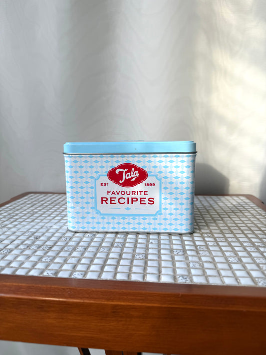 Tala Recipe Box Tin