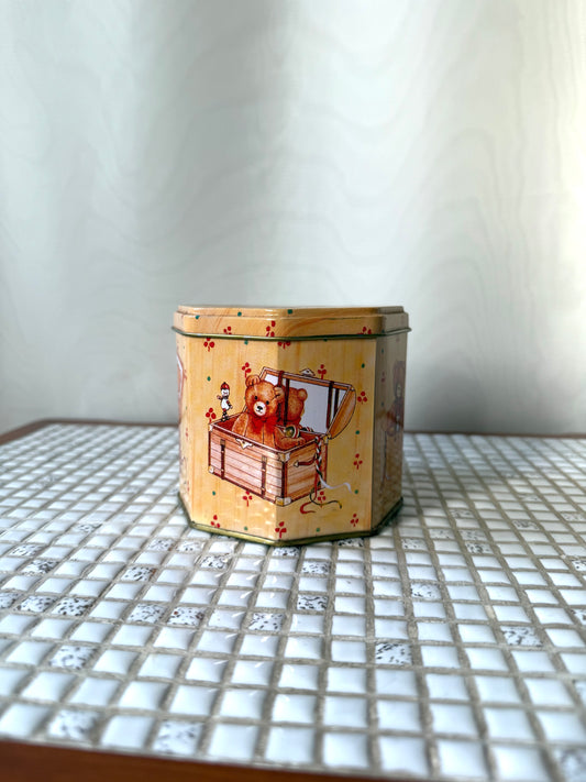 Vintage Teddy Bear Tin